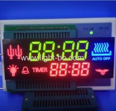 Пользовательские 7-сегментный светодиодный дисплей для духовки Таймер- 90*34*10мм