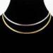 Plain chunky snake chain costume necklace with silver plated for male