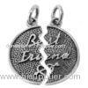 Custom made punk rock jewelry pendants of one pair with special design