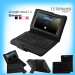 ultra thin standing sliding out detachable Well-received bluetooth keyboard case for google nexus 7 2