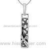 OEM / ODM service offer Rhodium / silver plated punk rock jewelry