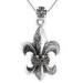 2012 fashionable engraved punk rock jewelry 925 sterling solid silver pendant for party