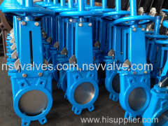 Wafer Type Cast iron Knife gate valve