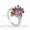 High Quality Crystal 100% 925 Silver Jewellery Shiny Rings K-BC-A954