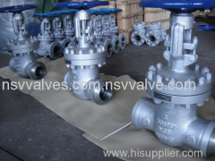 API 600 Wedge Gate Valve BW end