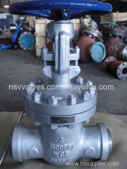 API 600 Wedge Gate Valve BW end