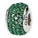 OEM Handmade Sterling Silver Crystal Beads fit for bracelet and necklace