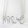 OEM 9999 Silver 26 Letters Metal Sterling Silver Initial Charms Letter Charms