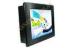 17" 1280x1024 Rack Mount Slim Kiosk LCD Monitor With 4:3 IR Touch Screen