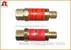 Automatic M12 Brass Fuel Gas Cutting Torch Flashback Arrestor M12 * 1.25