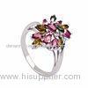 High Quality Crystal 100% 925 Silver Jewellery Shiny Rings K-BC-A954