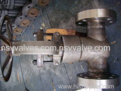 Pressure Seal Bonnet Gate Valve welded flange