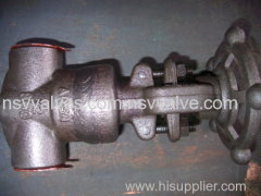 Welded Bonnet Forged Gate Valve