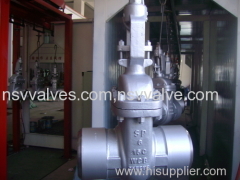 API 600 Wedge Gate Valve BW end