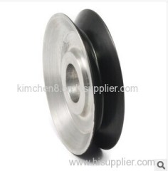 Ceramic Coating Aluminum Idler Pulley D60*D22*H13 For Wire Cable Machine