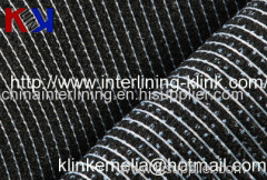 Polyester viscose knitted fusible interlining for suits