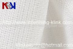 Polyester viscose knitted fusible interlining for suits