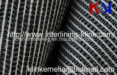 Suit Interlining weft insert knitted