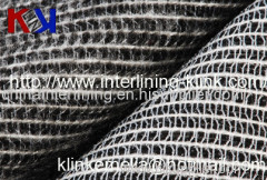 Suit Interlining weft insert knitted