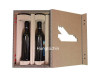 Natural paper wine box high quality wine box