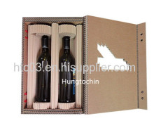 Natural paper wine box high quality wine box