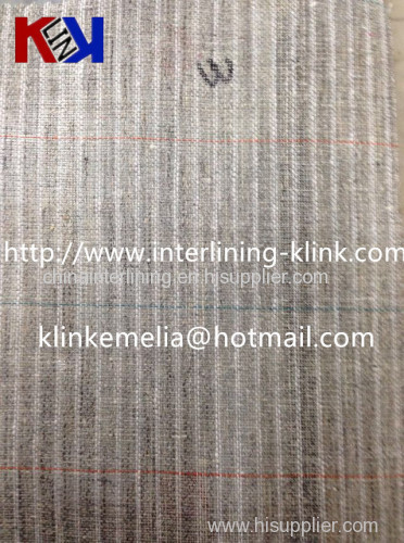 Cotton& Hair & Polyester Hair Interlining For Suite