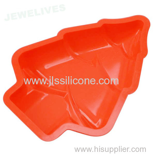 Fashion Christmas Tree Silicone Baking pans