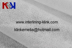 Double dot 100% Polyester Fusible Nonwoven Interlining