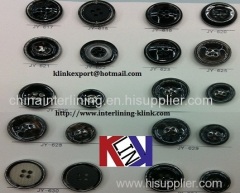 Transparent Black Hole for Shirt Button