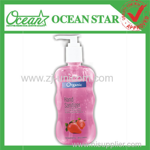 hot sale 240ml waterless hand sanitiser