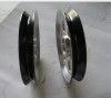 Ceramic Coating Aluminum Idler Pulley D98*H15 For wire cable machine