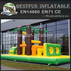 Inflatable Obstacle Course Jungle 9M