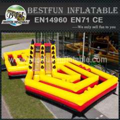 The Battle Inflatable Structure Course