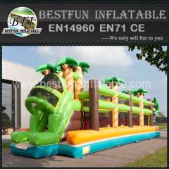 Red Balls Inflatable Obstacle Course