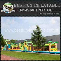 Inflatable Mega Obstacle Jungle 46.5M