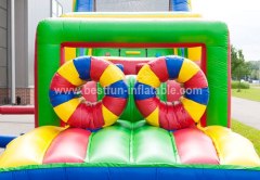 Attractive inflatable obstacle course