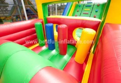 Attractive inflatable obstacle course