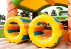 Giant cheap adult inflatable obstacle course