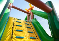 Giant multi-functional inflatable obstacle course