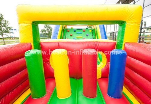 Multifunction inflatable obstacle course