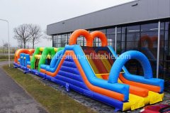 Outdoor Adult Inflatable Obstacle Course