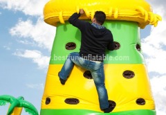 Pop commercial inflatable climbing tower