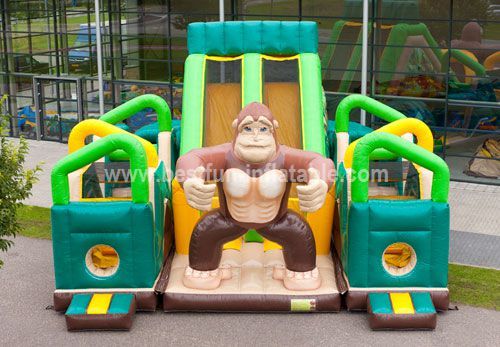 Safari Inflatable Challenge Obstacle Course
