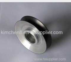 Ceramic Coating Aluminum Idler Pulley D88*H15 For Drawbench