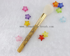Bamboo handle blusher brush
