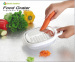 Plastic Vegetable/Food Box Grater with Container