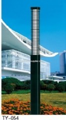 outdoor led garden light with high lamppost