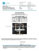 Element testing report for swivel wedge clamp page1