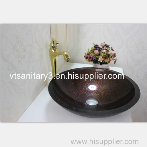 Flotera glass basin counter top glass basin