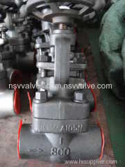 Forged Steel BB type Globe Valve